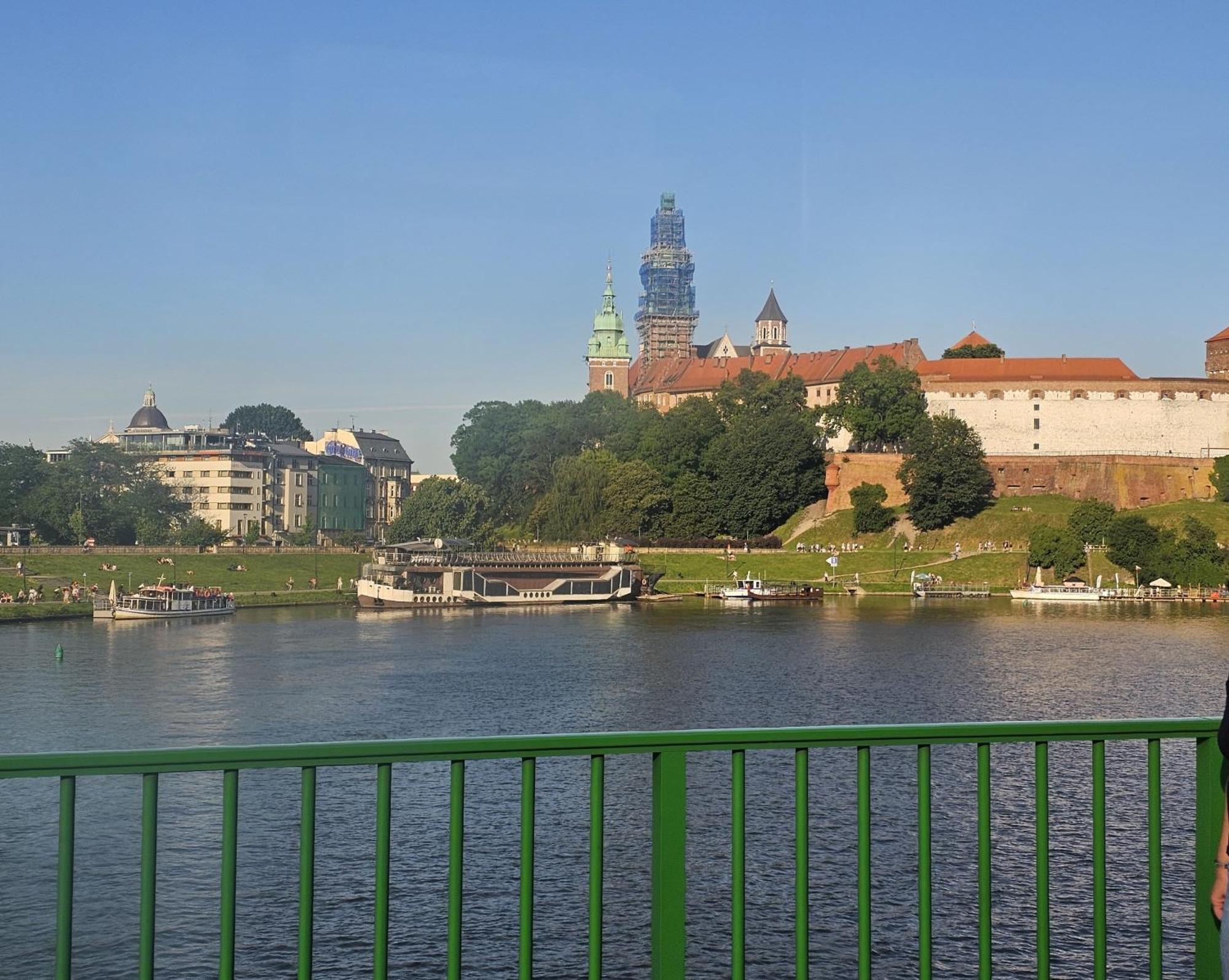 Park Apartment Krakau Buitenkant foto